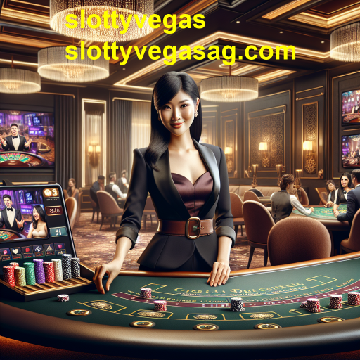 Explorando o Cassino Ao Vivo no SlottyVegas